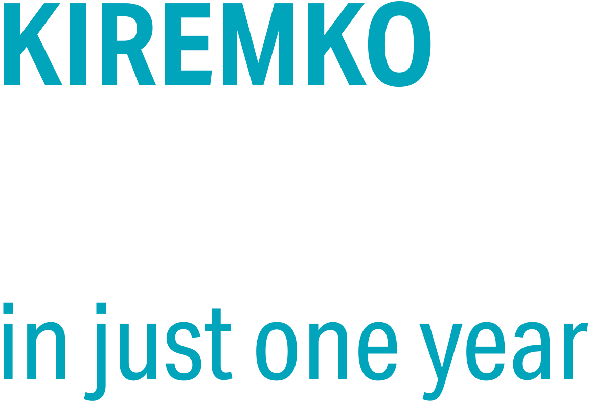 Kiremko returns its investment in just one year