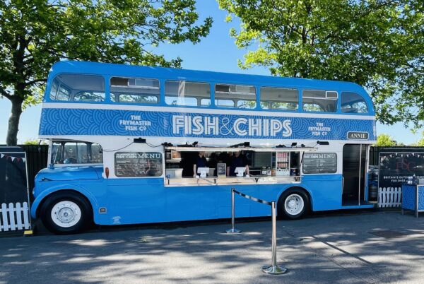 Fish & Chip Bus Kiremko frying range