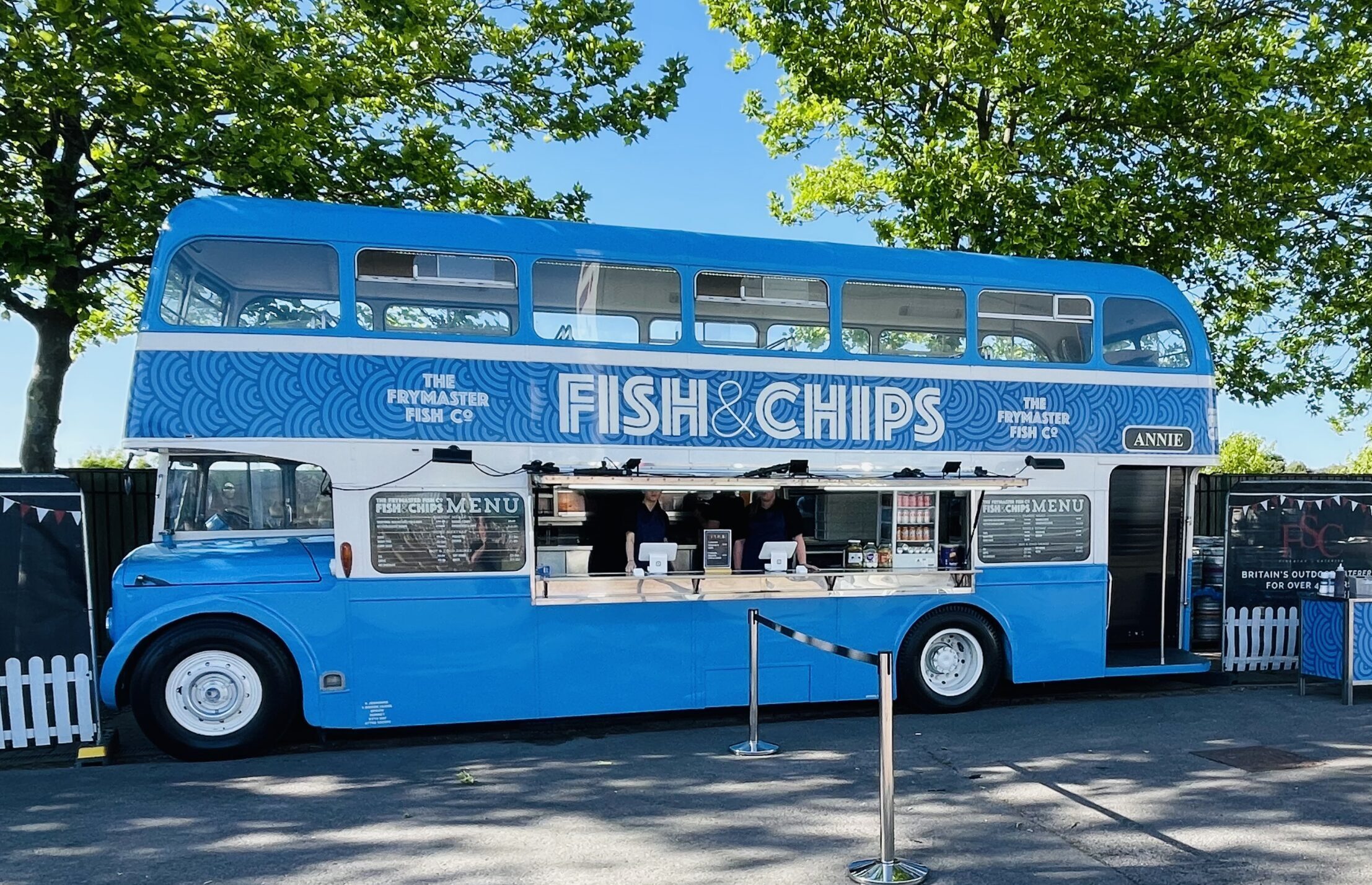 Fish & Chip Bus Kiremko frying range