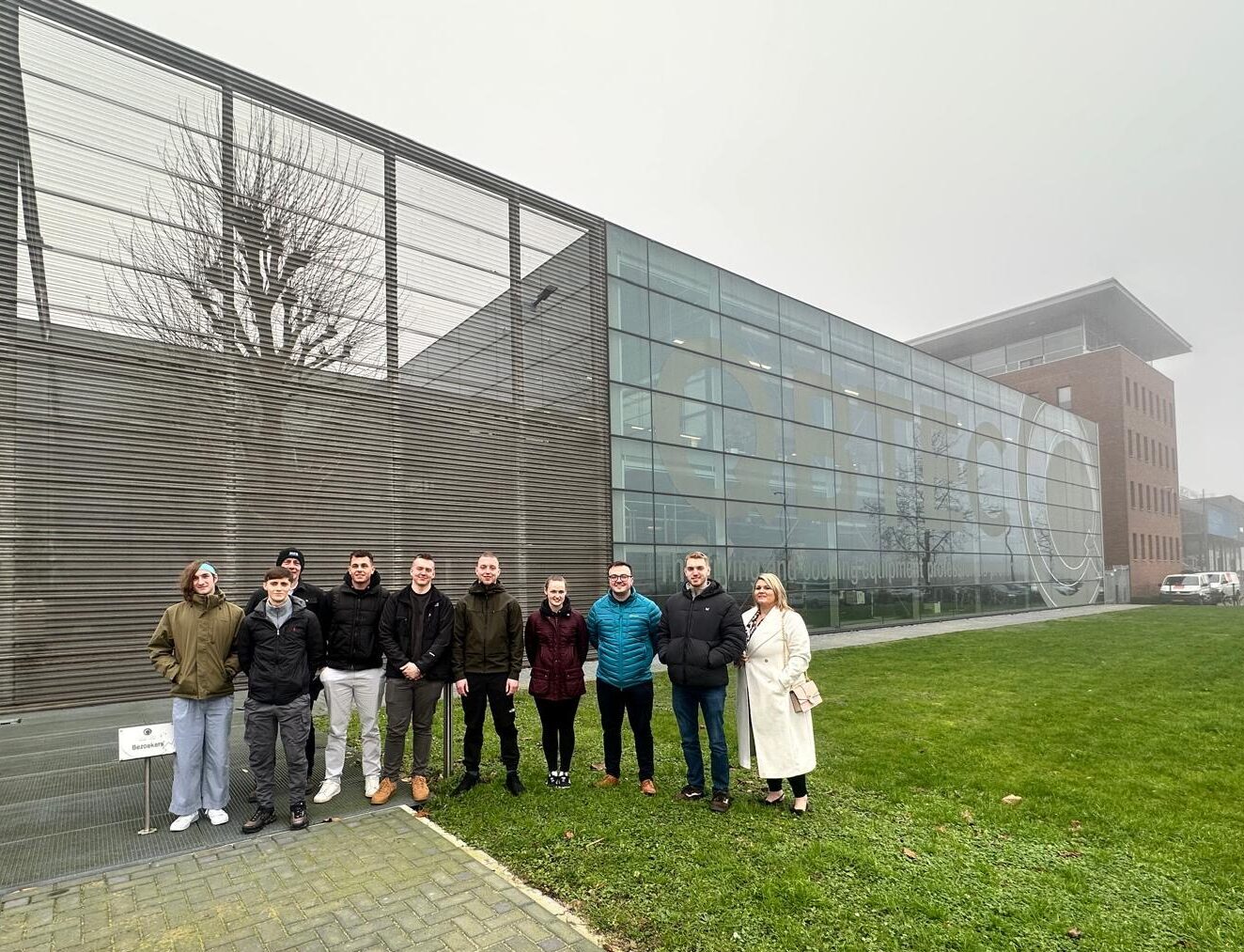 Drywite Young Fish Friers outside QBTEC factory in Holland